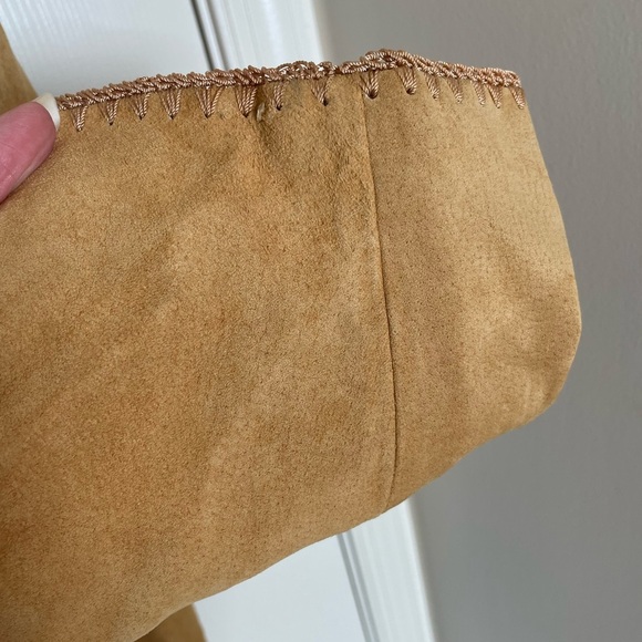 Terry Lewis  Classic Luxuries Tan Suede leather Jacket | 1X - Picture 7 of 14